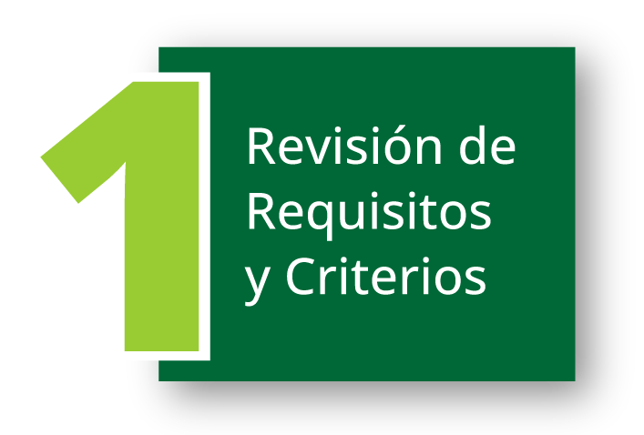 Paso 1 para inscripciones de pregrado: Revisión de requisitos y criterios
