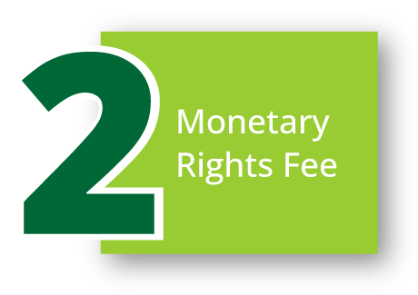 Step 4 for PreUIS enrollment on campuses: Monetary rights fee